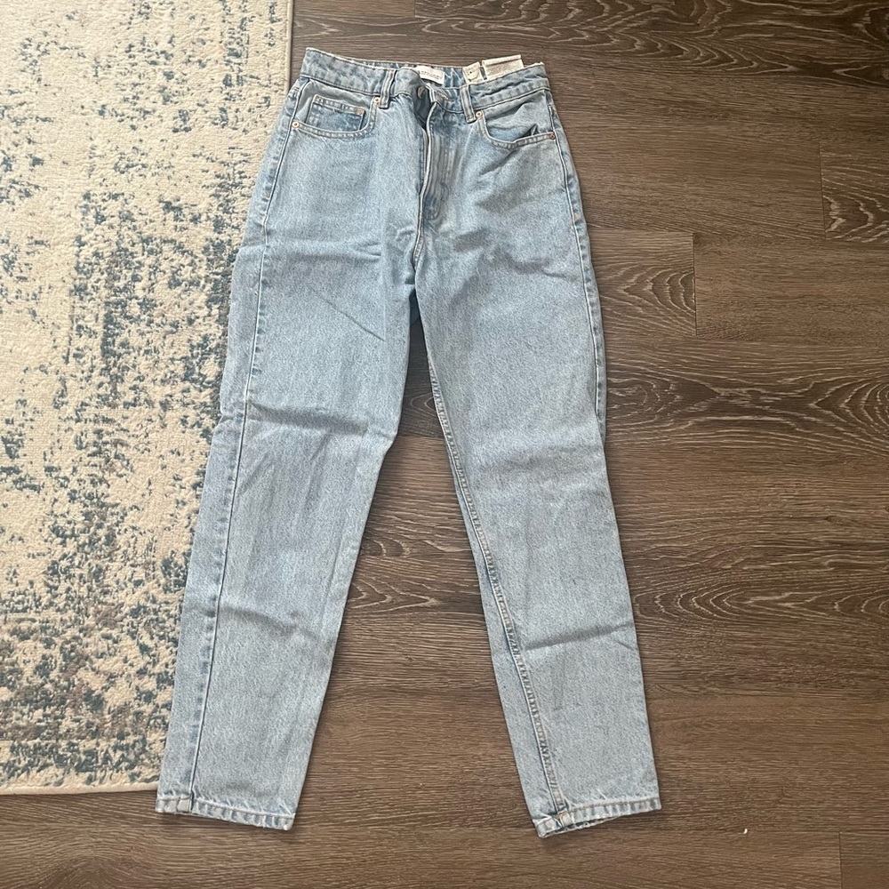 Zara Light wash high waisted denim jeans